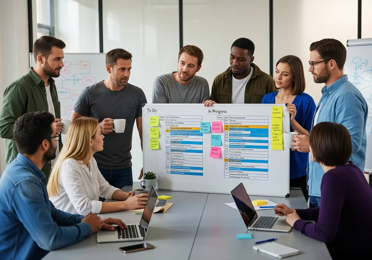 Rainy Woods — Optimierte Zusammenarbeit in einem Start-up